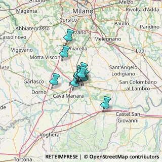 Mappa Via Cesare Angelini, 27100 Pavia PV, Italia (5.89538)