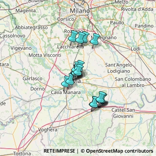 Mappa Via Cesare Angelini, 27100 Pavia PV, Italia (9.854)