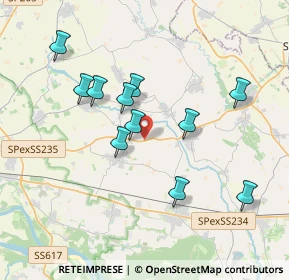 Mappa Strada Statale, 27010 Albuzzano PV, Italia (3.45727)