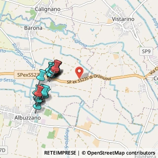 Mappa Strada Statale, 27010 Albuzzano PV, Italia (1.028)