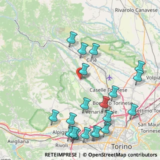 Mappa Viale Sandro Pertini, 10070 Robassomero TO, Italia (10.419)