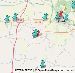 Mappa Via Meggiorina, 35045 Ospedaletto Euganeo PD, Italia (5.51167)