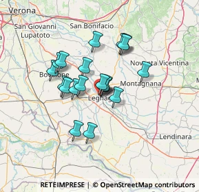 Mappa Via Filippo Turati, 37045 Legnago VR, Italia (10.19)