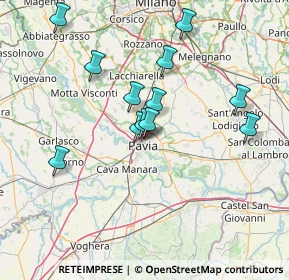 Mappa Via Scaramuzza Visconti, 27100 Pavia PV, Italia (13.38917)