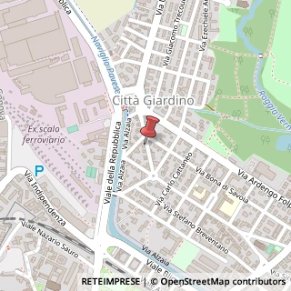 Mappa Via Giuseppe Scaramuzza, 22, 27100 Pavia, Pavia (Lombardia)