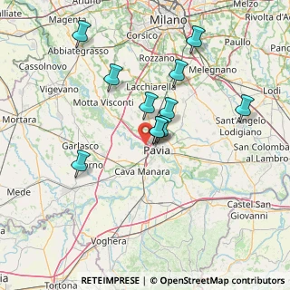 Mappa Via Mascherpa, 27100 Pavia PV, Italia (12.93364)