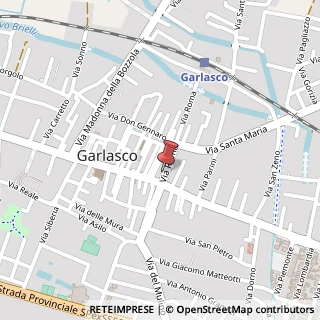 Mappa Via Roma, 7, 27026 Garlasco, Pavia (Lombardia)