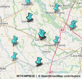 Mappa Via Roma, 27026 Garlasco PV, Italia (8.3305)