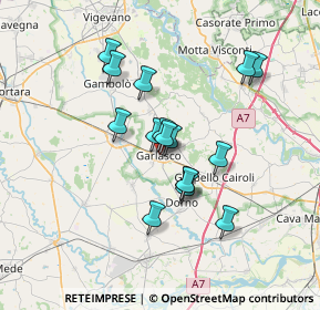 Mappa Via Roma, 27026 Garlasco PV, Italia (5.645)