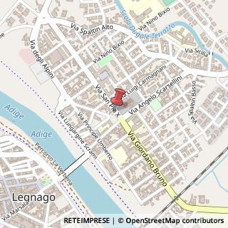 Mappa Via Pio X,  2, 37045 Legnago, Verona (Veneto)