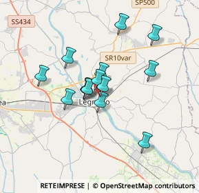 Mappa Via Papa Pio X, 37045 Legnago VR, Italia (2.70571)