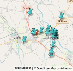 Mappa Via Fontana, 37045 Legnago VR, Italia (3.37579)