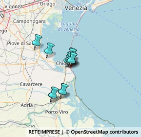 Mappa Via Sebastiano Venier, 30015 Chioggia VE, Italia (7.86692)