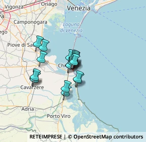 Mappa Via Sebastiano Venier, 30015 Chioggia VE, Italia (7.985)