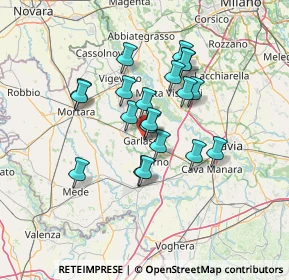 Mappa Corso Camillo Benso Conte di Cavour, 27026 Garlasco PV, Italia (10.8475)