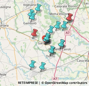 Mappa Corso Camillo Benso Conte di Cavour, 27026 Garlasco PV, Italia (5.841)