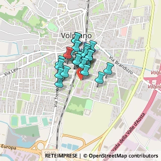 Mappa Via Milano, 10088 Volpiano TO, Italia (0.25)