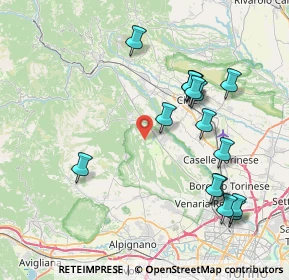 Mappa Rotta Golf, 10070 Fiano TO, Italia (8.31188)