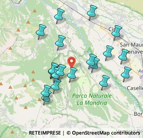 Mappa Rotta Golf, 10070 Fiano TO, Italia (3.663)