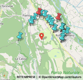 Mappa Rotta Golf, 10070 Fiano TO, Italia (1.8445)