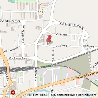 Mappa Via Rivera, 5, 10034 Chivasso, Torino (Piemonte)