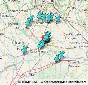 Mappa Via Fratelli Cuzio, 27100 Pavia PV, Italia (9.773)