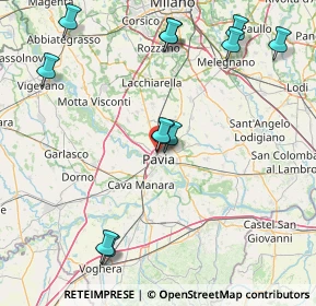 Mappa Via Fratelli Cuzio, 27100 Pavia PV, Italia (18.5225)