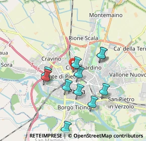 Mappa Via Fratelli Cuzio, 27100 Pavia PV, Italia (1.66455)