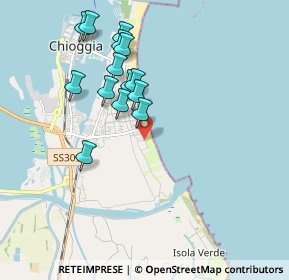 Mappa Via Niobe, 30015 Chioggia VE, Italia (1.77143)