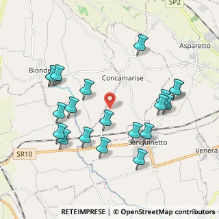 Mappa 37050 Concamarise VR, Italia (2.087)