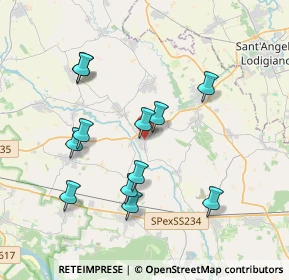 Mappa Strada Provinciale, 27010 Copiano PV, Italia (3.66333)