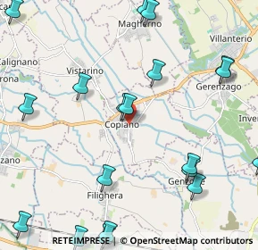 Mappa Strada Provinciale, 27010 Copiano PV, Italia (2.974)