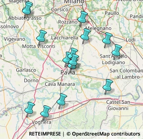 Mappa Via Piemonte, 27100 Pavia PV, Italia (16.204)
