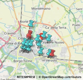 Mappa Via Piemonte, 27100 Pavia PV, Italia (1.513)