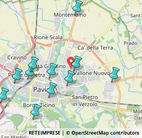 Mappa Via Piemonte, 27100 Pavia PV, Italia (2.30727)