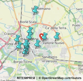 Mappa Via Piemonte, 27100 Pavia PV, Italia (1.68)