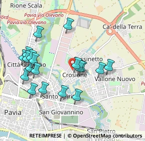 Mappa Via Piemonte, 27100 Pavia PV, Italia (0.99)