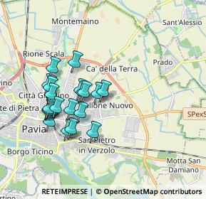 Mappa Via Don Luigi Sturzo, 27100 Pavia PV, Italia (1.6825)