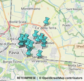 Mappa Via Don Luigi Sturzo, 27100 Pavia PV, Italia (1.518)