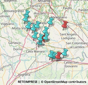 Mappa Via Don Luigi Sturzo, 27100 Pavia PV, Italia (11.86294)