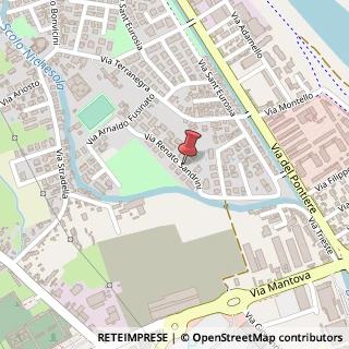 Mappa Via Renato Sandrini, 10, 37045 Legnago VR, Italia, 37045 Legnago, Verona (Veneto)