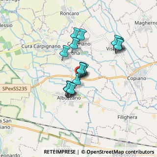 Mappa Viale Lodi, 27010 Albuzzano PV, Italia (1.362)