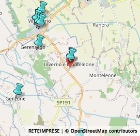 Mappa Via Alessandro Manzoni snc, 27010 Inverno e Monteleone PV, Italia (3.3575)