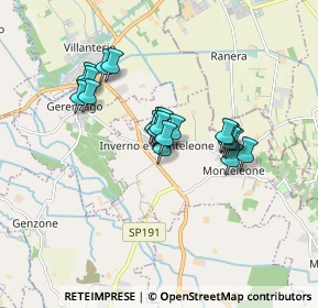 Mappa Via Alessandro Manzoni snc, 27010 Inverno e Monteleone PV, Italia (1.2635)