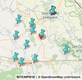 Mappa Via Alessandro Manzoni snc, 27010 Inverno e Monteleone PV, Italia (4.40385)