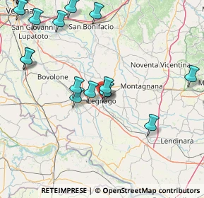 Mappa Piazza Carducci, 37045 Legnago VR, Italia (22.6715)