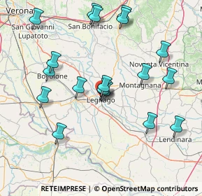 Mappa Piazza Carducci, 37045 Legnago VR, Italia (15.83)