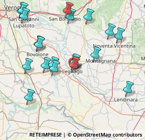 Mappa Piazza Carducci, 37045 Legnago VR, Italia (17.232)