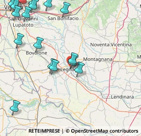Mappa Piazza Carducci, 37045 Legnago VR, Italia (23.9915)