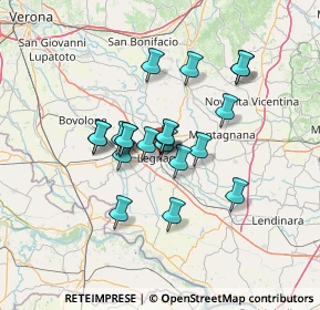 Mappa Piazza Carducci, 37045 Legnago VR, Italia (10.4065)